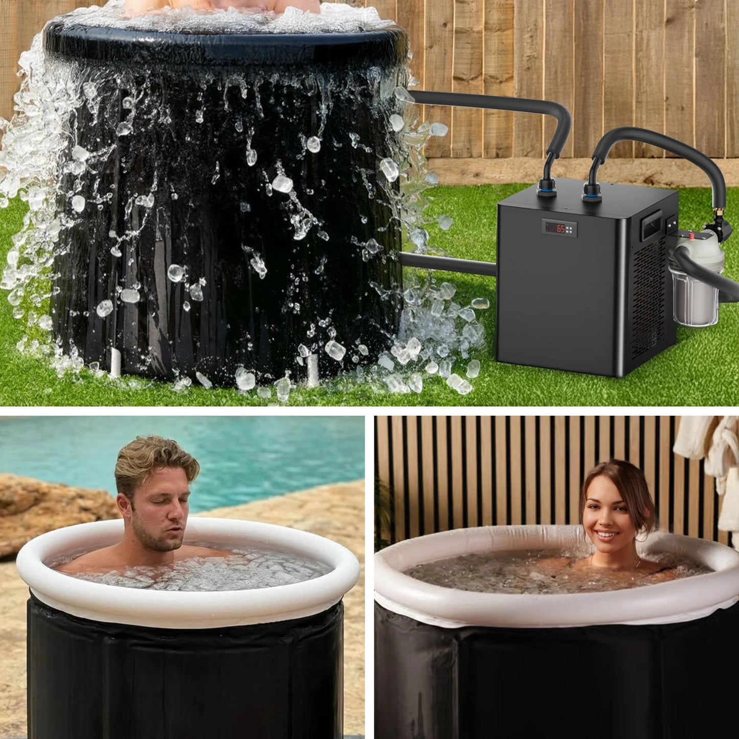 Ice Bath Water Chiller for Cold Plunge Tubs