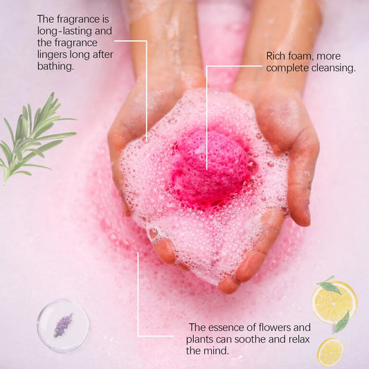 Jaysuing 30gx6pcs Bubble Bath Bombs