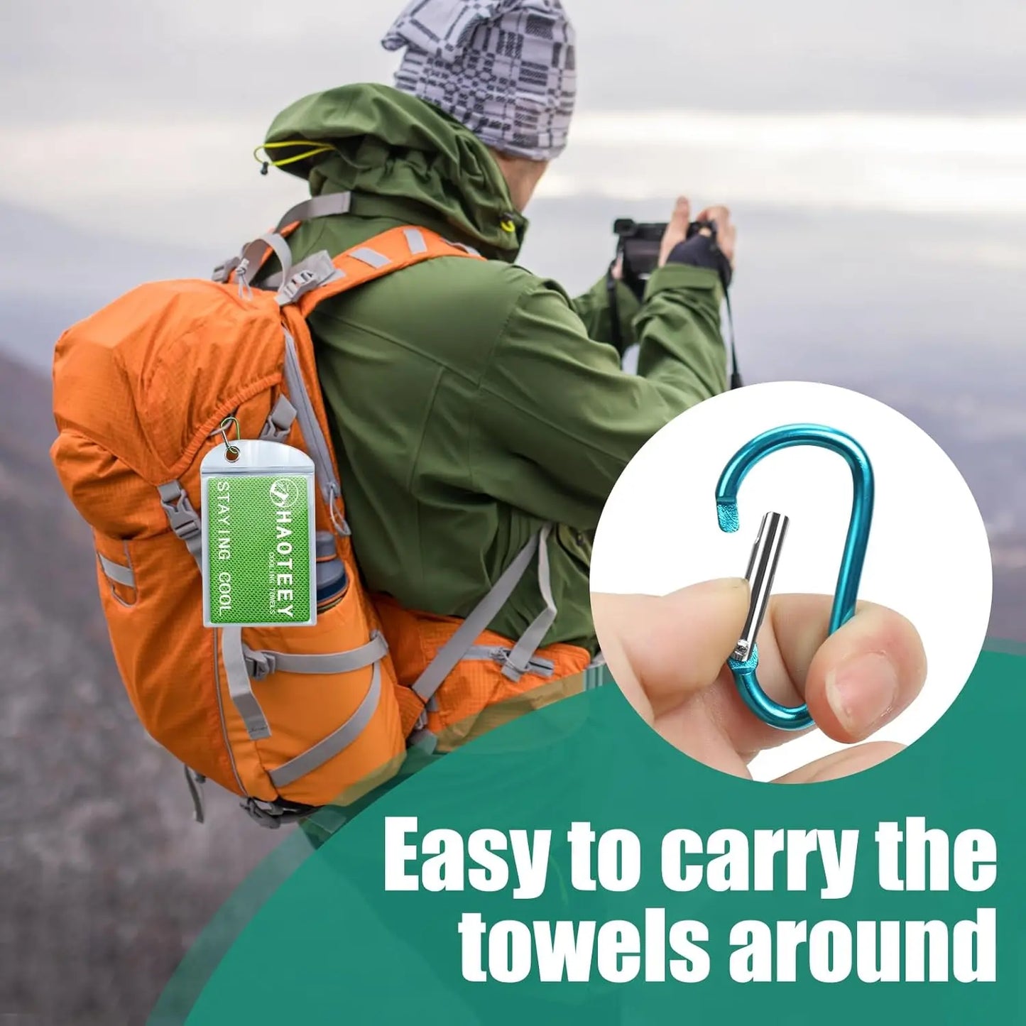 40"*12" Cooling Towels 6 Pack