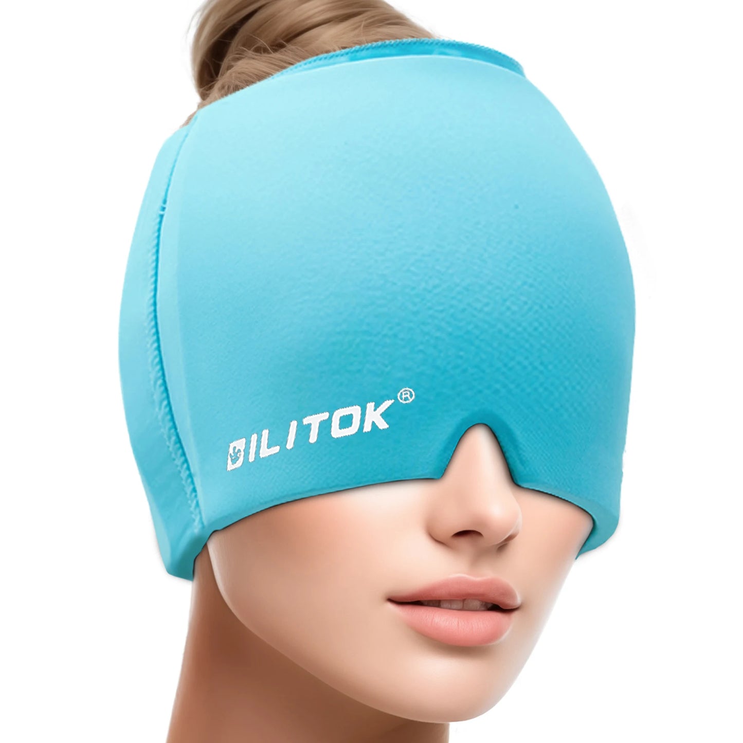 Igraine Headache Relief Cap, Gel Ice Head Wrap,