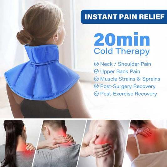 Ice Pack for Neck Shoulder, Reusable