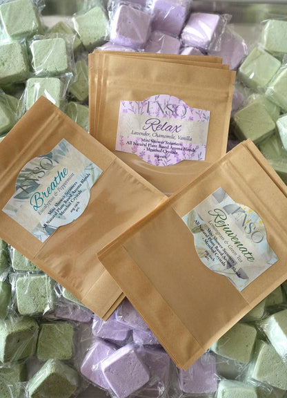 Relax Aromatherapy Menthol Shower Steamers Gift Set