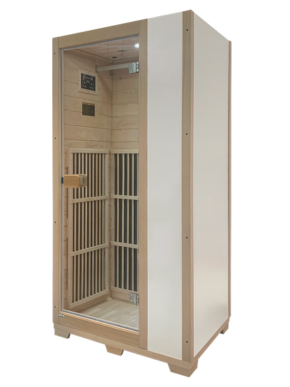 Blisspod | Vienna | Far Infrared Sauna | Canadian Hemlock Wood | Low EMF | 1 Person
