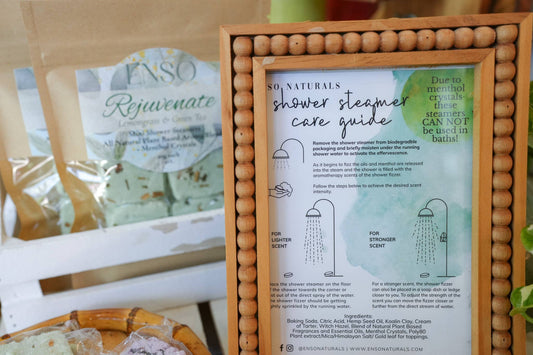 Rejuvenate Aromatherapy Menthol Shower Steamers Gift Set