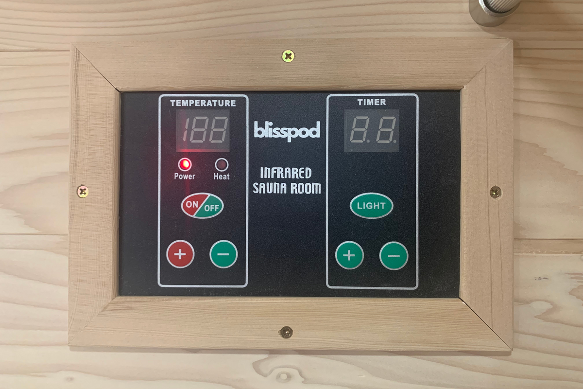 Blisspod | Vienna | Far Infrared Sauna | Canadian Hemlock Wood | Low EMF | 1 Person