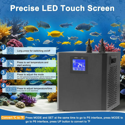 Aquarium Chiller 79 Gal 1/3 HP Water Chiller Machine