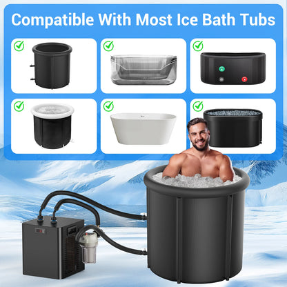 Ice Bath Water Chiller for Cold Plunge Tubs