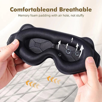 Sleep Eye Mask Weighted for Side Sleeper
