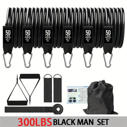 Resistance Bands Set, Exercise Bands With Door Anchor
