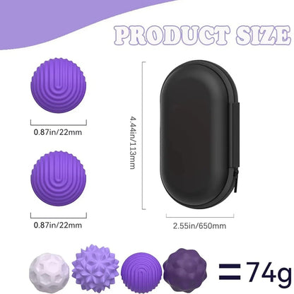 Magnetic Silicone Sensory Balls | Fidget Toy for Anxiety and ADHD Relief
