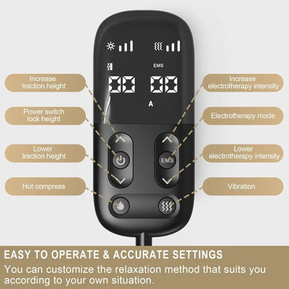 Electric Back Stretcher For Lower Back Pain Relief