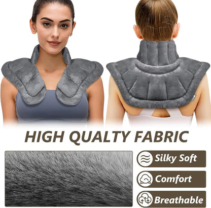 Microwave Heating Pad for Neck, Shoulders, Back