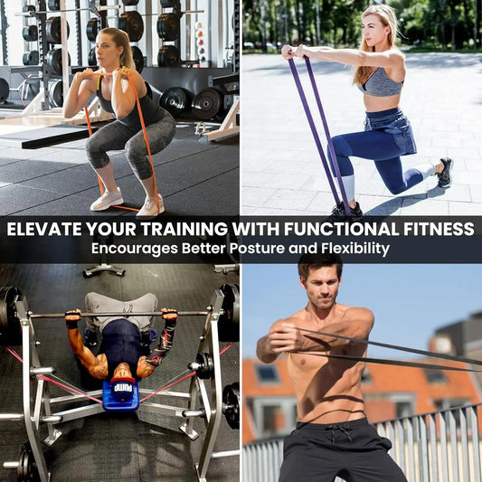 Heavy Duty Pull Up Assist Resistance Bands Set for Powerlifting,