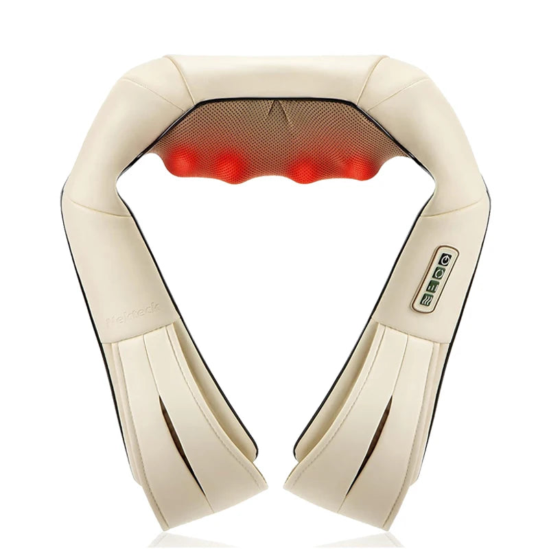 Shiatsu Neck and Shoulder Massager w/Heated Back Massager