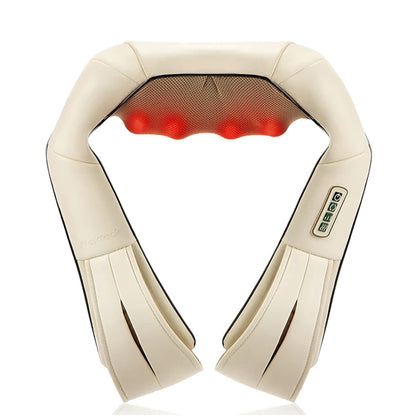 Shiatsu Neck and Shoulder Massager w/Heated Back Massager