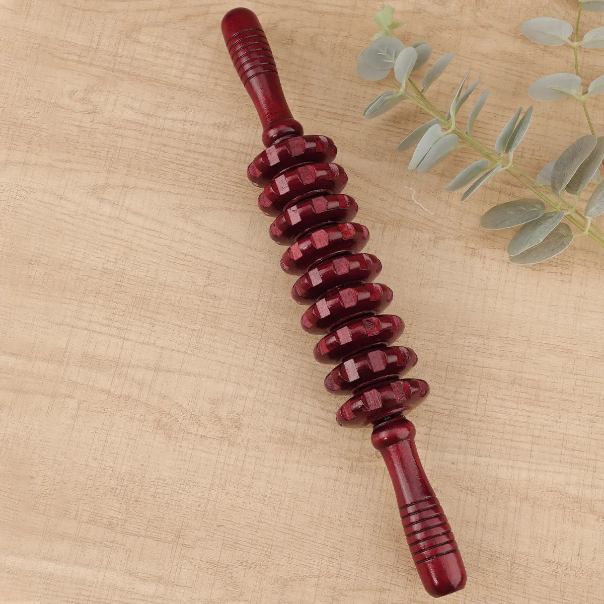 Wooden Therapy Massager Roller Trigger Point Massager