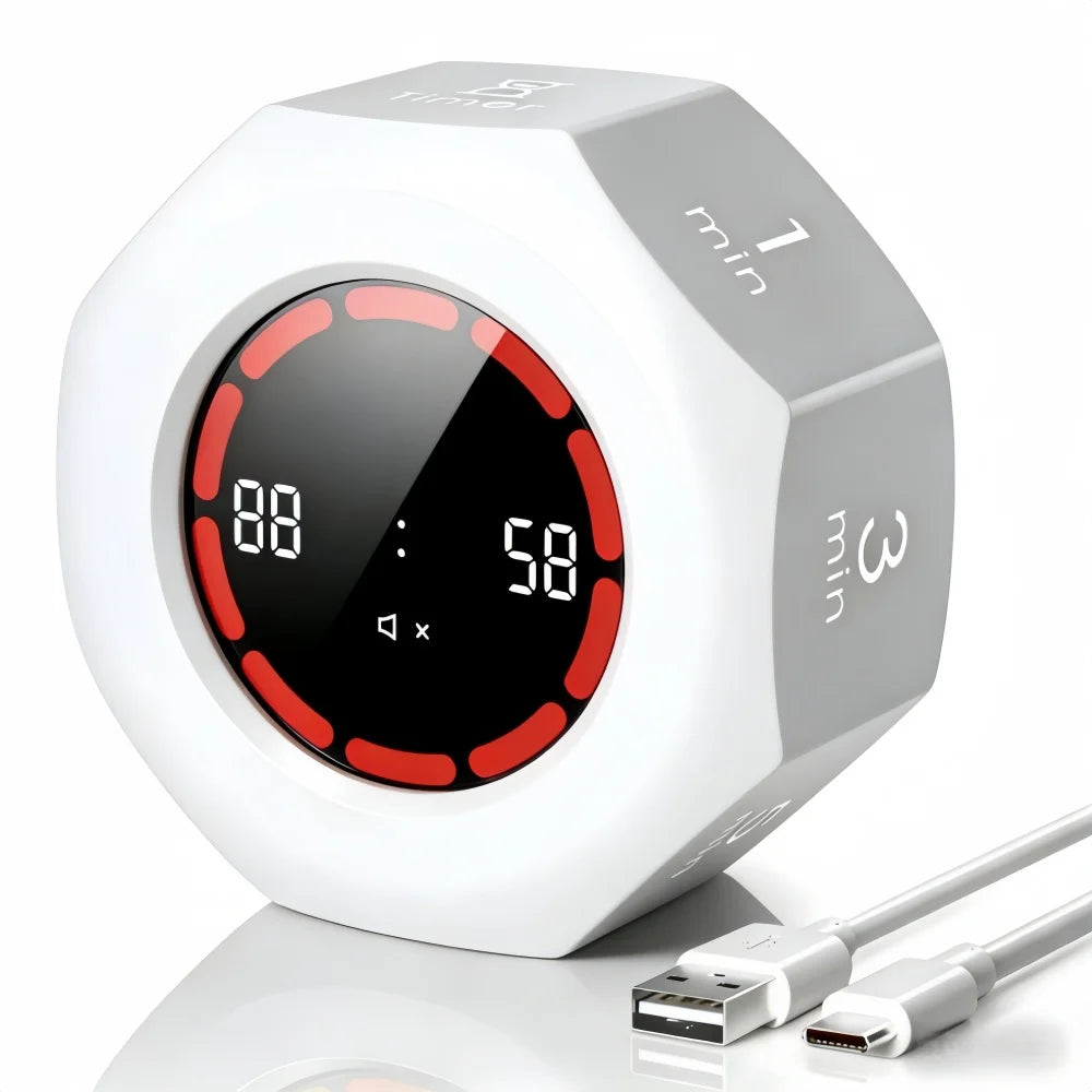Pomodoro Timer -For Kitchen/Study/Shower