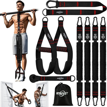Heavy Duty Pull Up Assist Bands With Handle