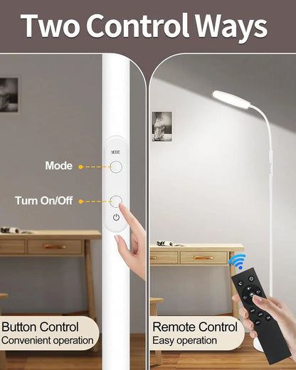 10000 Lux UV-Free Light Therapy Lamp With Remote