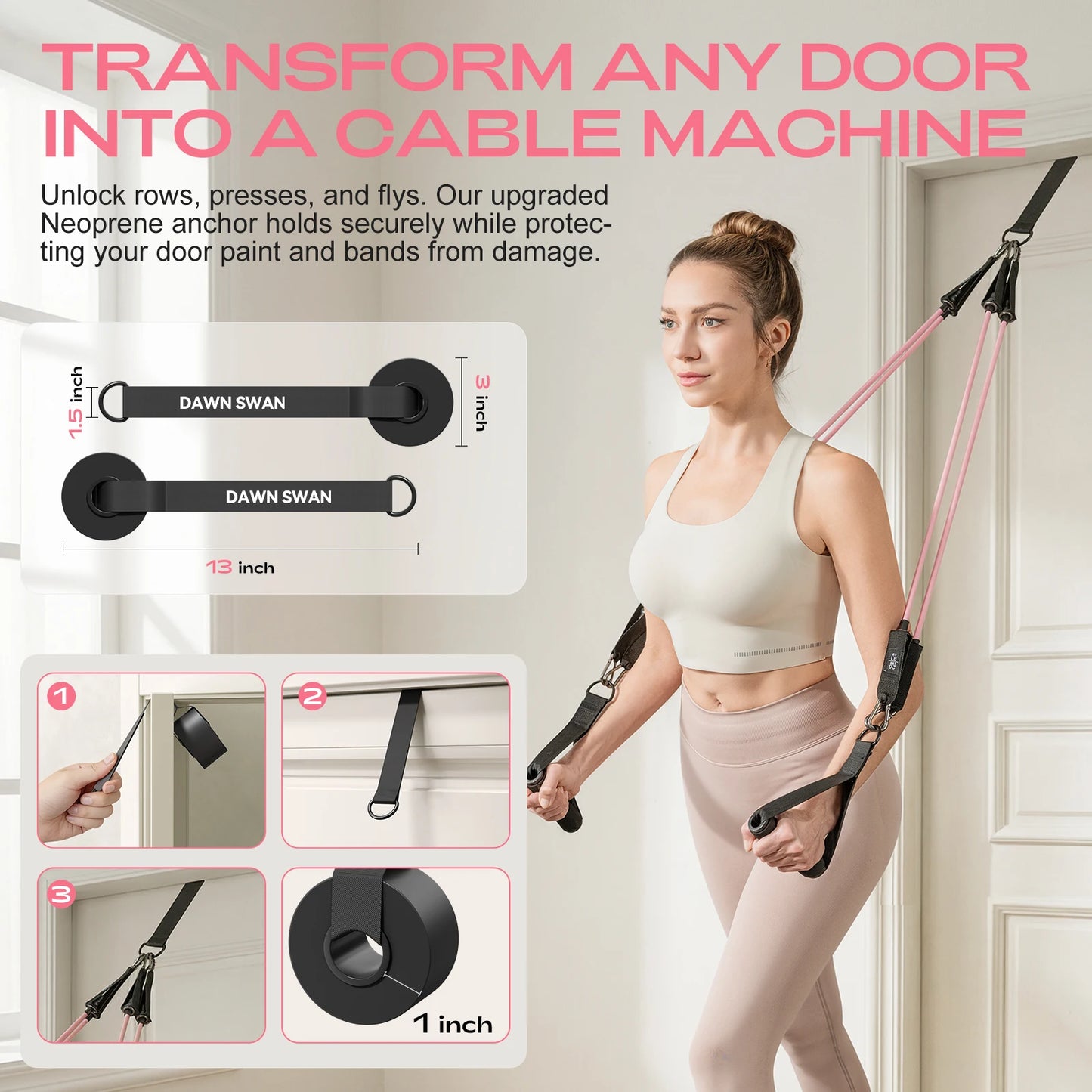Pilates Bar Kit with Resistance Bands–