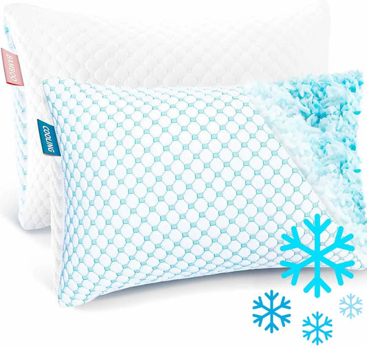Queen Size Cooling Pillows Set of 2