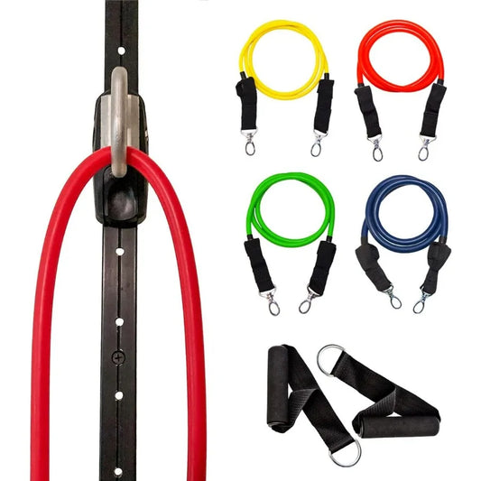 Space Saver Gym Resistance Bands