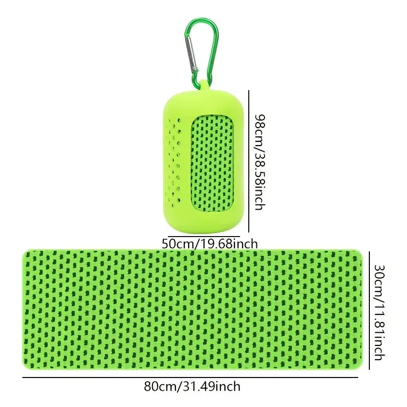 Cooling Sports Towel with Case - Instant Chill