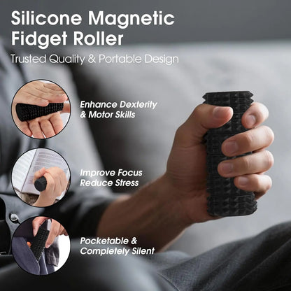 6 Pack Silicone Magnetic Stress Balls