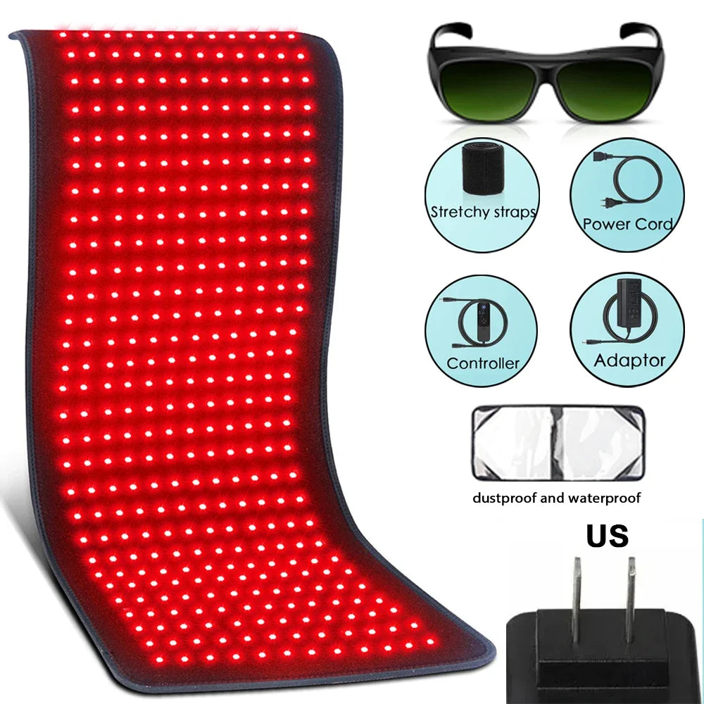 Updated Red Light Therapy Heating Pad