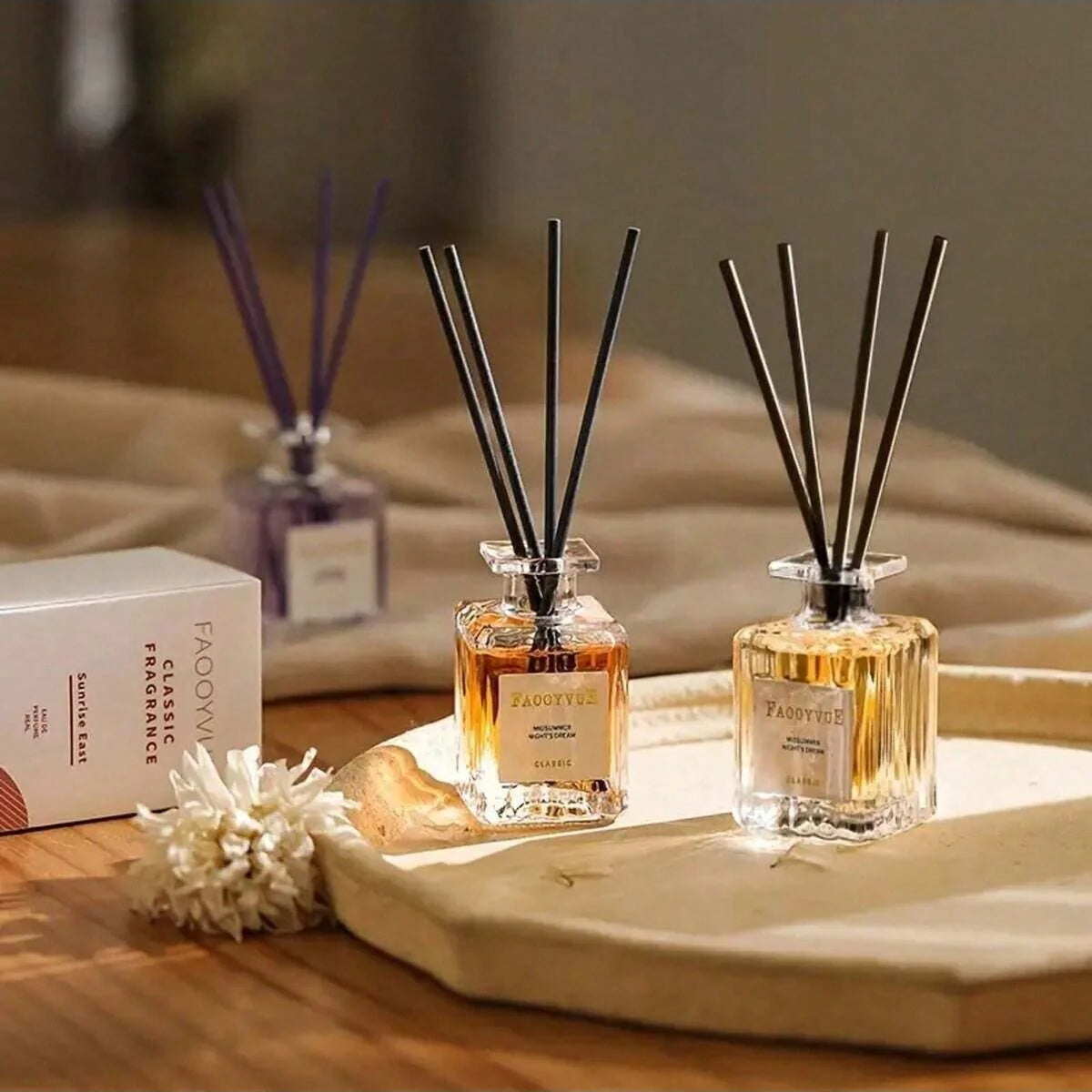 50ml Flameless Reed Diffuser Aromatherapy Essential Oil