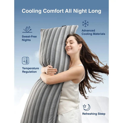 Cooling Body Pillow for Adults