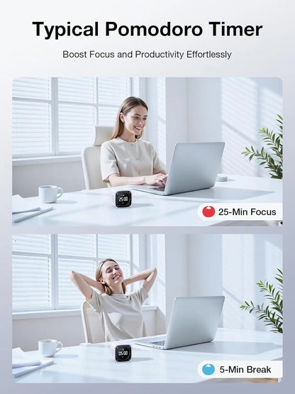 Pomodoro Timer Cube with Gravity Sensor