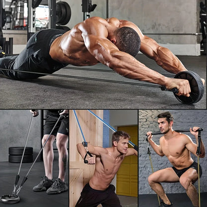 Resistance Bands Set, Exercise Bands With Door Anchor