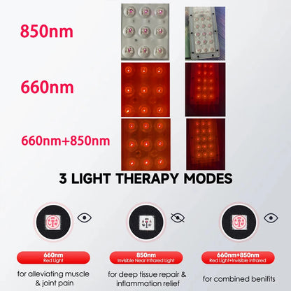 Double Heads LED Red Light Lamp