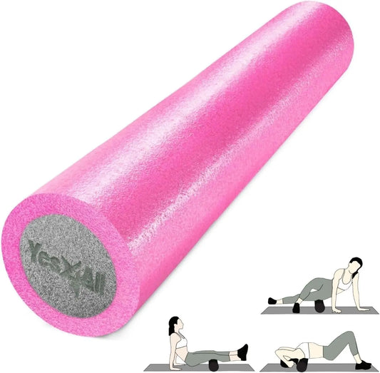 Medium Firm PE Foam Roller 36 inch