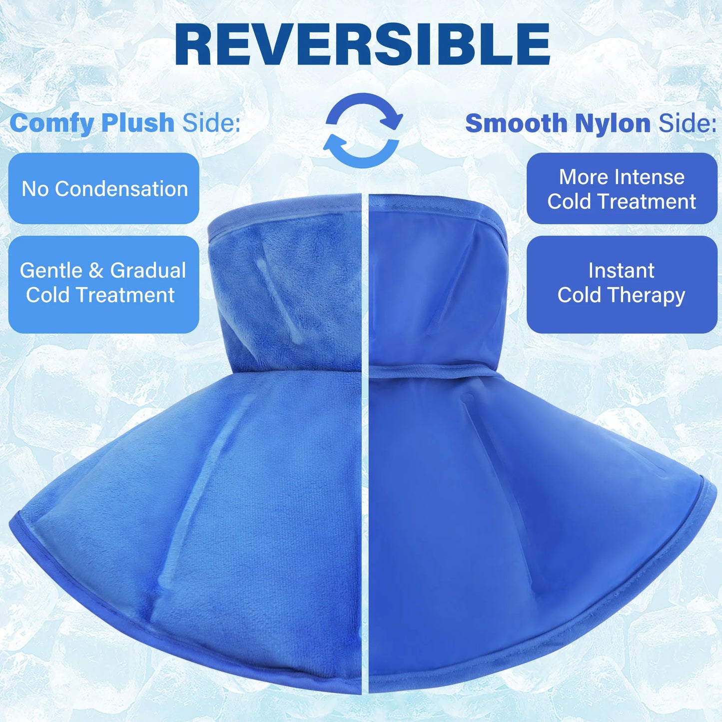 Ice Pack for Neck Shoulder, Reusable