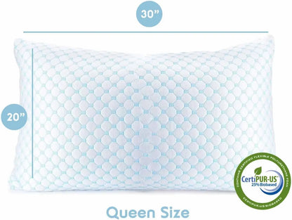 Queen Size Cooling Pillows Set of 2