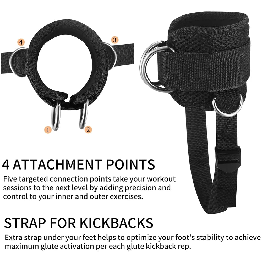 Adjustable Ankle Cuff for Gym