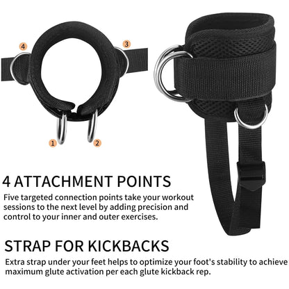 Adjustable Ankle Cuff for Gym