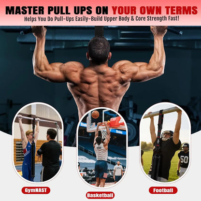 Heavy Duty Pull Up Assist Bands With Handle