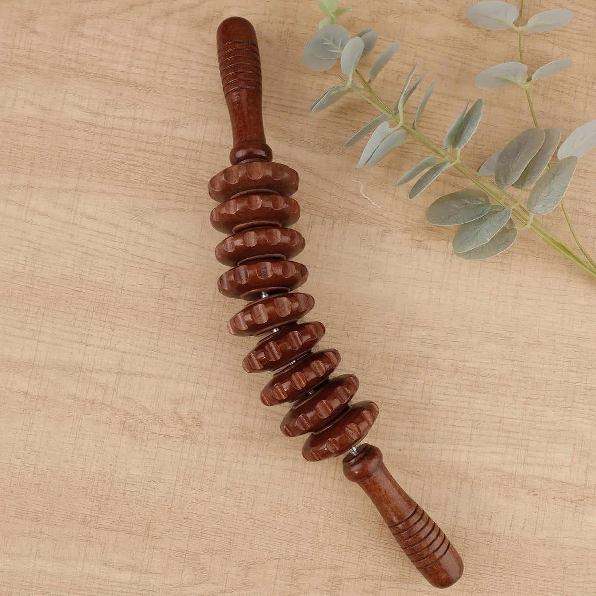 Wooden Therapy Massager Roller Trigger Point Massager