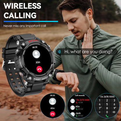 Smart Watch With Heart Rate Blood Pressure Monitor