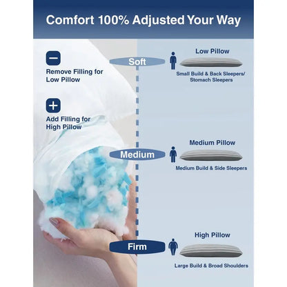 Cooling Body Pillow for Adults