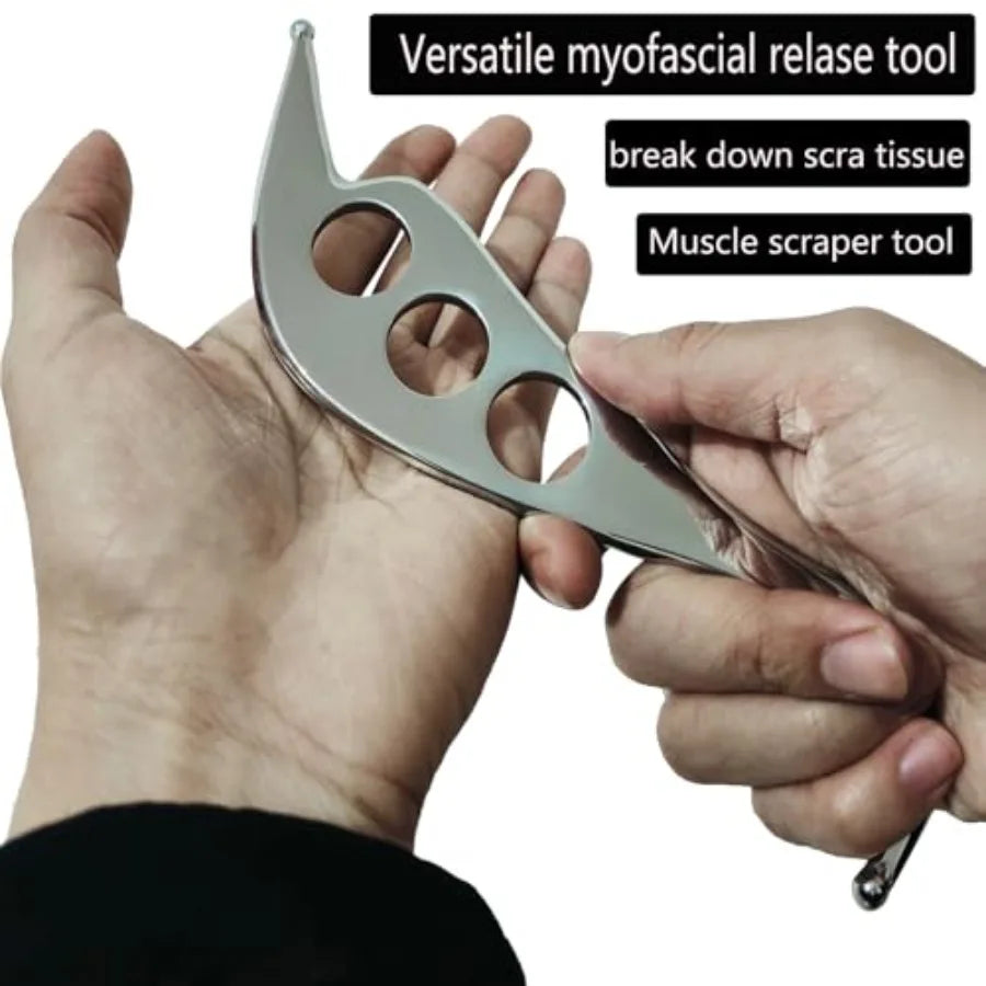 6 in 1Stainless Steel Gua Sha Scraping Massage Tool Set