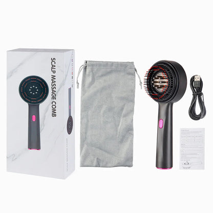 Electric Vibration Massage Comb- Red Light Therapy