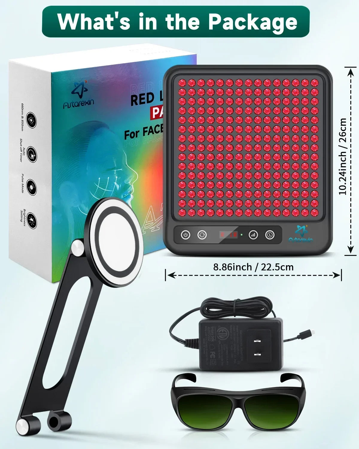 Astarexin Red Light Therapy Panel Device