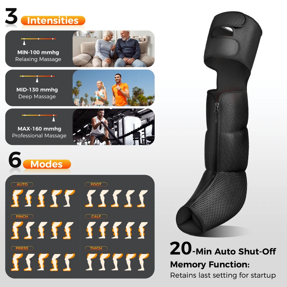 Nekteck Leg Compression Massager With Heat