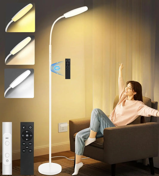 10000 Lux UV-Free Light Therapy Lamp With Remote