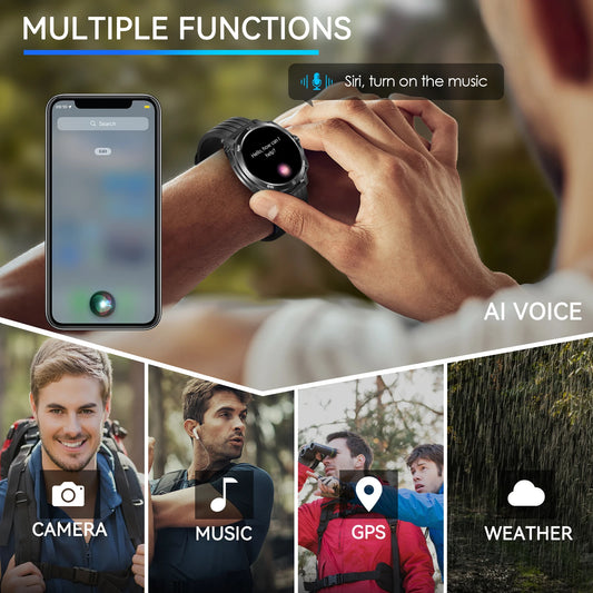 Smart Watch With Heart Rate Blood Pressure Monitor