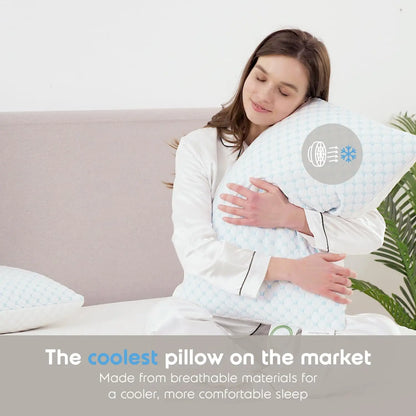 Queen Size Cooling Pillows Set of 2